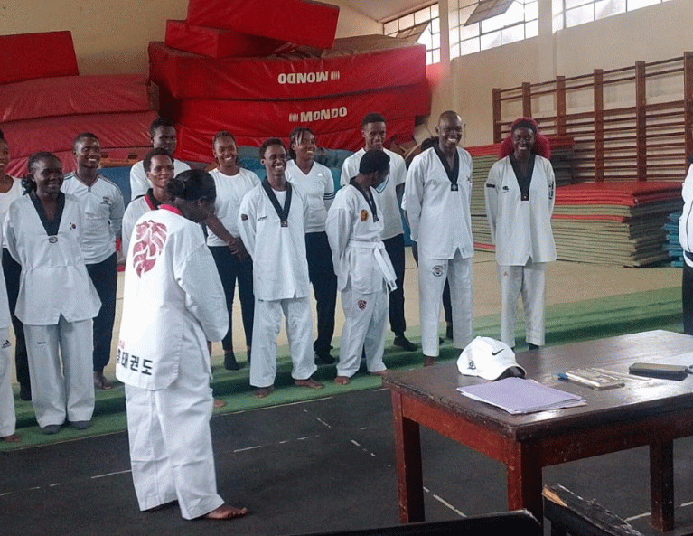 Discipline. Respect. Power: Students Complete Taekwondo Belt Grading at Kenyatta University!